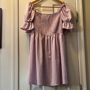 Women’s square neck dress- Large